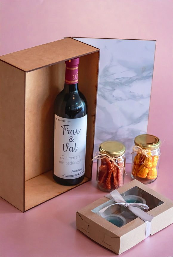 Vino Personalizado + Complementos
